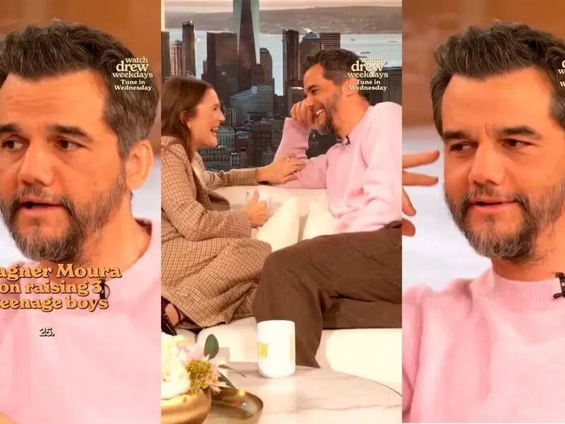 Wagner Moura exalta paternidade e cita criação dos três filhos: “É o que define a minha vida”