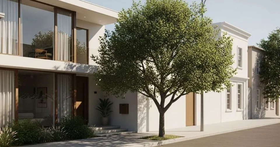 A árvore ideal para calçadas estreitas que suporta altas temperaturas e não levanta o piso