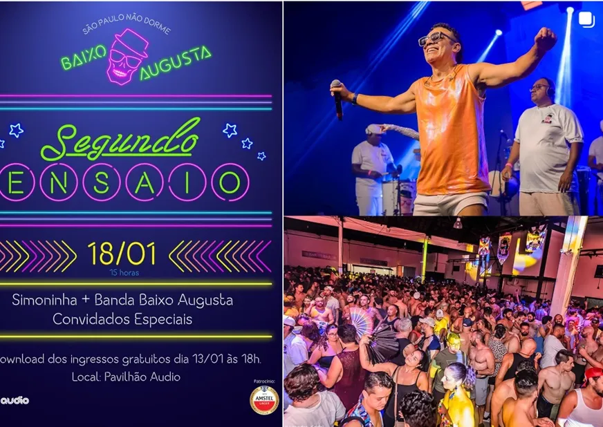 Acadêmicos do Baixo Augusta celebra o Carnaval de São Paulo
