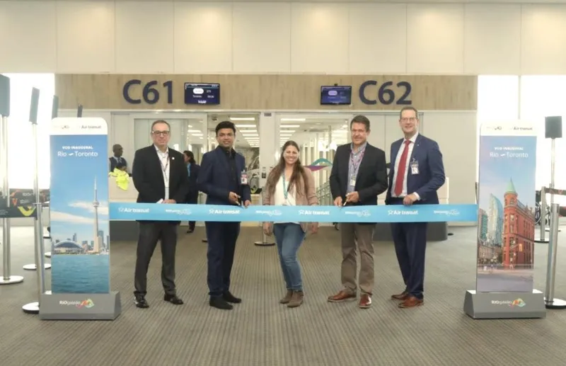 Air Transat inaugura voos diretos entre Rio de Janeiro e Canadá