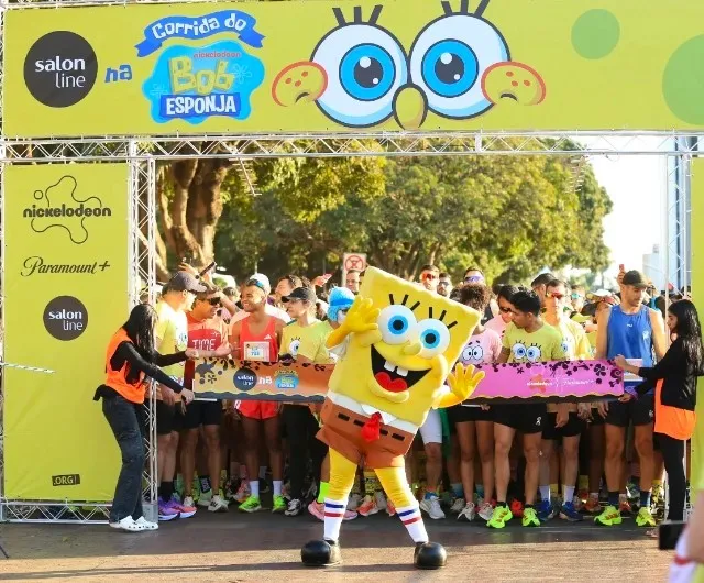 Aracaju recebe a Corrida do Bob Esponja pela primeira vez