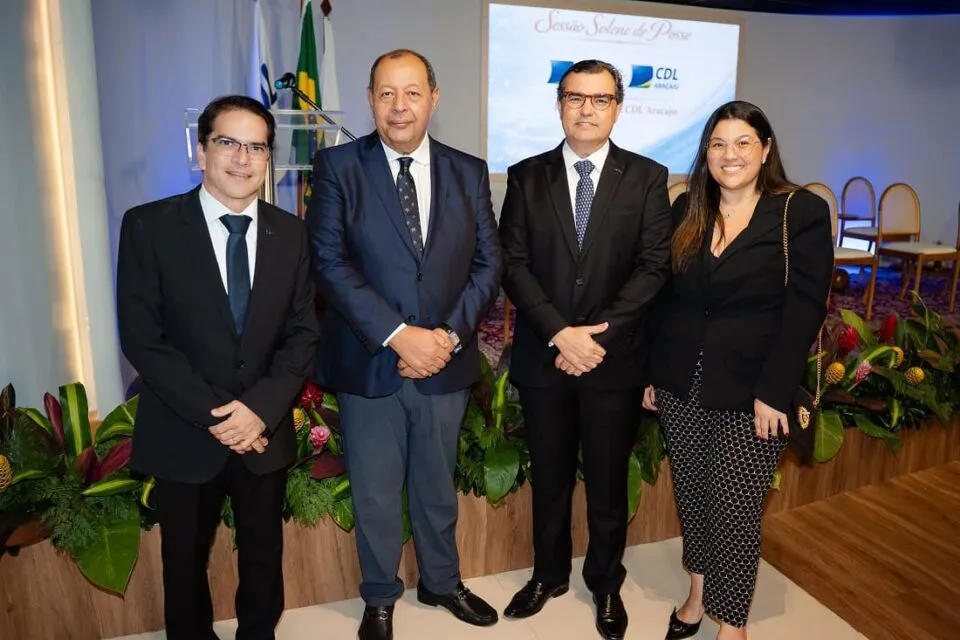 FCDL Sergipe e CDL Aracaju empossam novas diretorias para o triênio 2026–2028