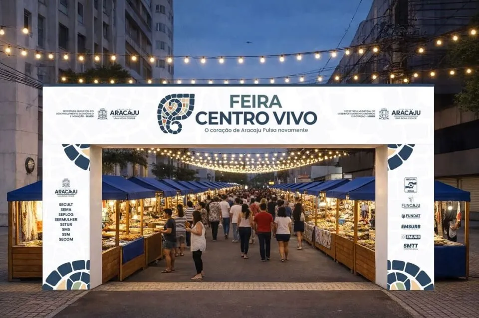 Confira a programação da 1ª Feira Centro Vivo em Aracaju