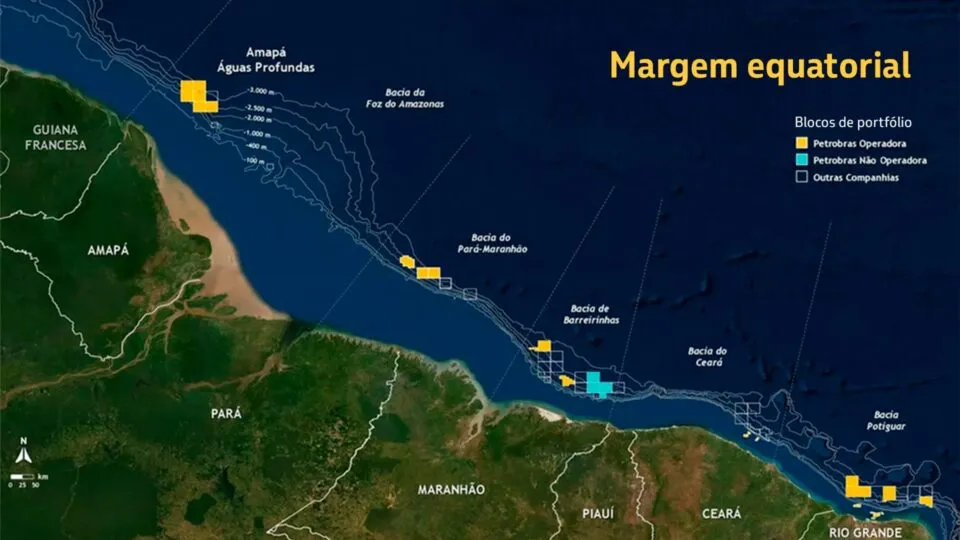 Petrobras inicia preparativos para voltar a perfurar na Margem Equatorial