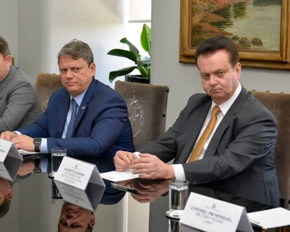 Quem vai compor chapa é Tarcísio, diz Kassab ao ser questionado sobre ser vice em SP