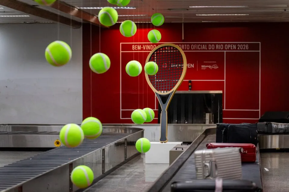 RIOgaleão é aeroporto oficial do Rio Open 2026