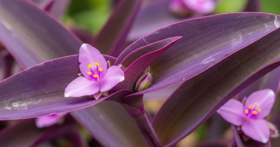 de cor exótica, com flores minúsculas e elegantes, ideal para canteiros