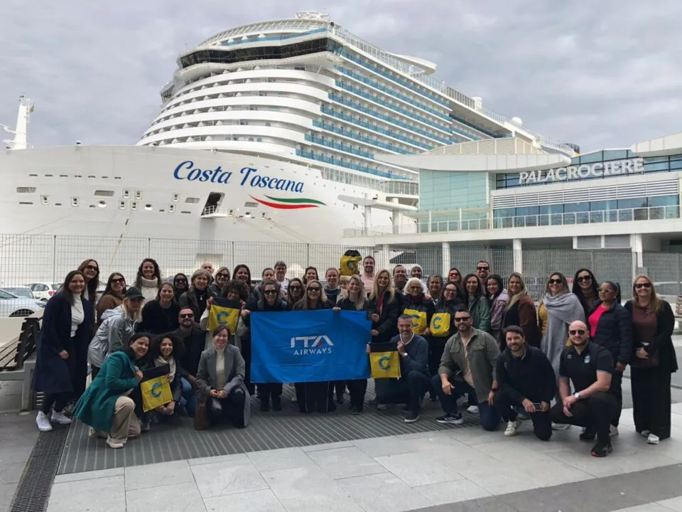 A bordo do Costa Toscana, Costa Cruzeiros promove famtour pelo Mediterrâneo