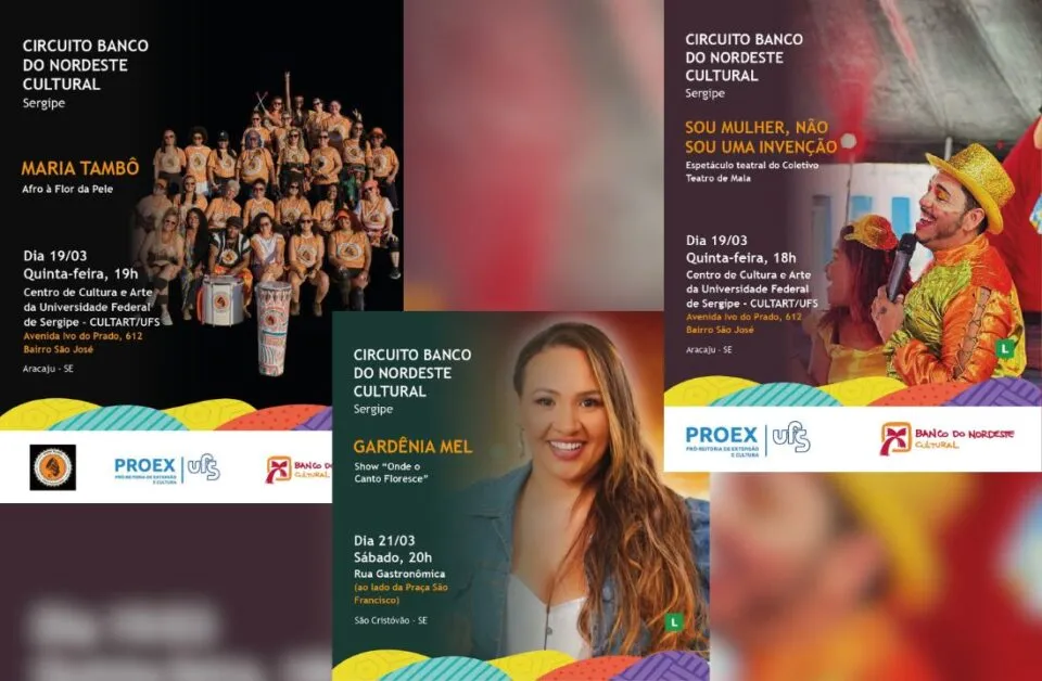 BNB Cultural promove espetáculo musical e shows em homenagem às mulheres na Grande Aracaju