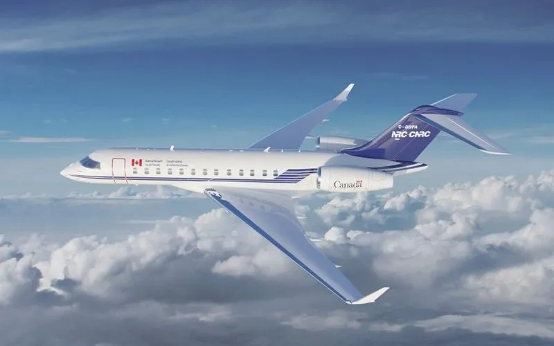 Bombardier Global 6500 fará pesquisas aeroespaciais e de defesa no Canadá
