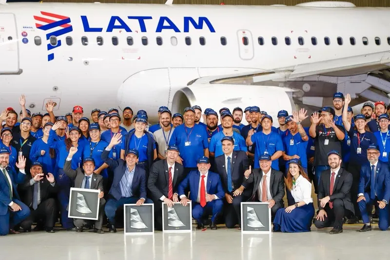 Centro de manutenção aeronáutica da Latam em São Carlos