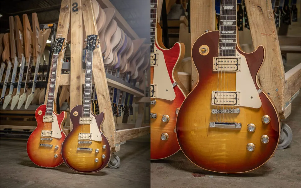 Como so fabricadas as guitarras eltricas Gibson ‘Les Paul’