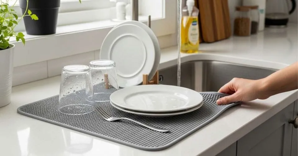 Escorredores de louça ocupam espaço e acumulam mofo! Japoneses optam por estes utensílios práticos que acabam com os problemas