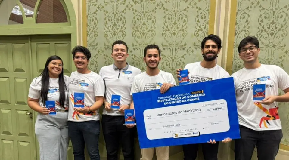 Hackathon premia 3 projetos inovadores para revitalização do comércio no Centro de Aracaju