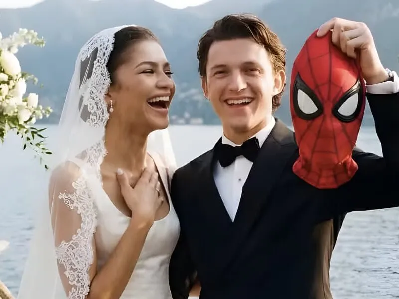 Imagens geradas por IA de casamento de Zendaya e Tom Holland ultrapassam 10 milhões de curtidas