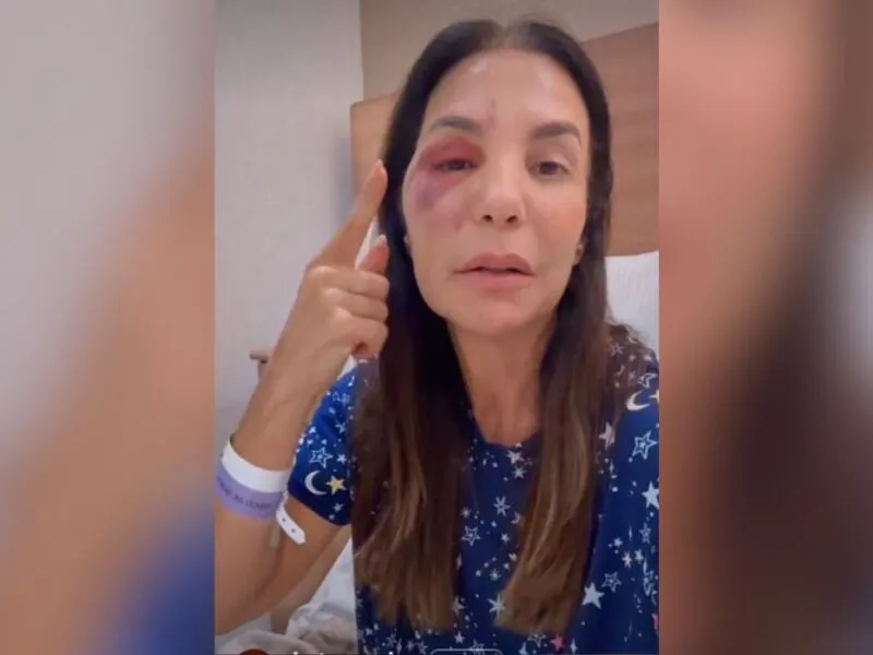 Ivete Sangalo aparece em hospital após cirurgia e explica quadro de saúde