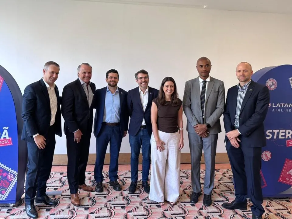 Latam celebra voos para Amsterdã e amplia conectividade entre Brasil e Europa