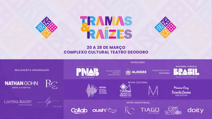 Tramas e Raízes: exposição celebra o bordado Filé e a identidade alagoana no Complexo Cultural Teatro Deodoro
