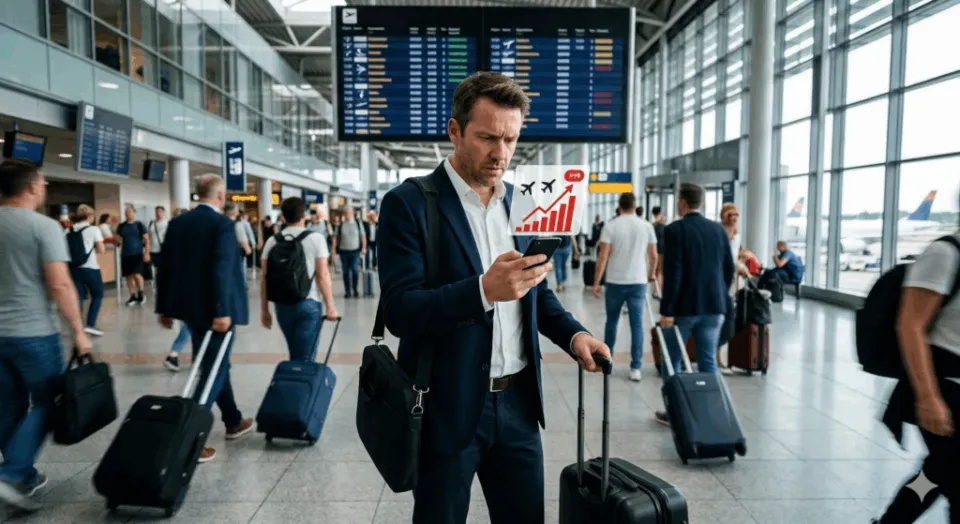 Passagens aéreas de última hora disparam e forçam empresas a reverem estratégia de viagens em 2026