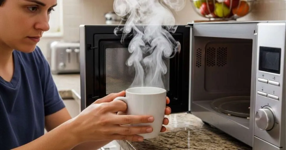 Poucos sabem, mas aquecer água ou leite no micro-ondas pode ser inadequado