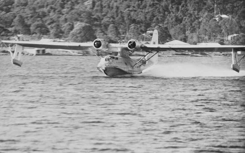 Primeiro voo transpacífico da Qantas completa 75 anos