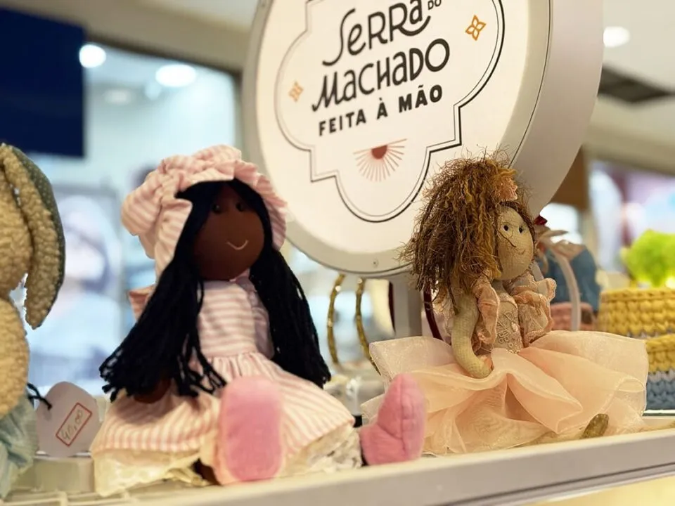 Quiosque Social recebe artesanato feito na Serra do Machado no Shopping Jardins