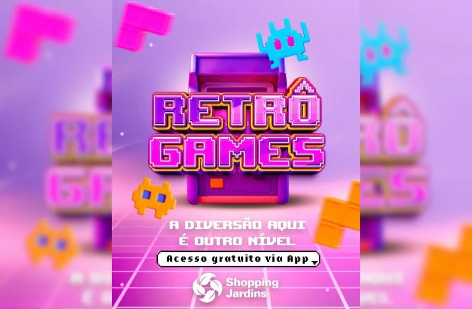 Retrô Games Sergipe leva fliperamas, campeonatos e cultura geek ao Shopping Jardins