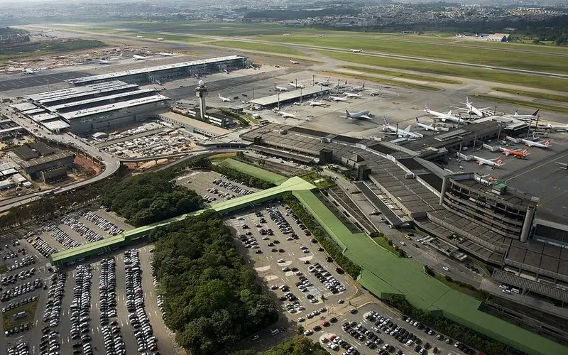 Terminal 2 de Guarulhos inaugura área exclusiva para embarque por aplicativos