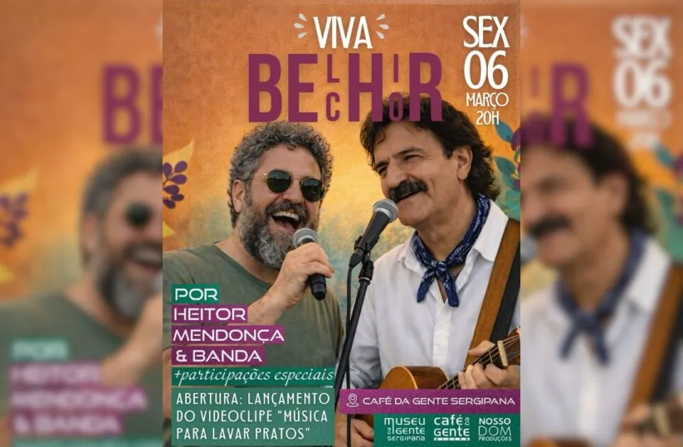 Viva Belchior 2026: Heitor Mendonça celebra a obra de Belchior no Café da Gente