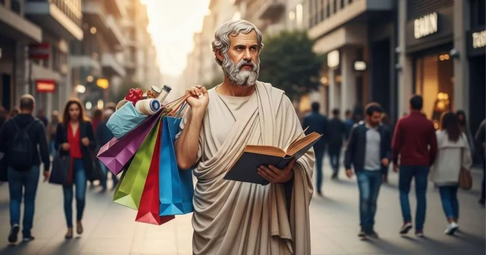 “A pobreza não vem da diminuição das riquezas, mas da multiplicação dos desejos”