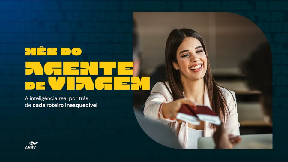 Abav lança campanha e destaca 22 de abril como data do agente de viagens