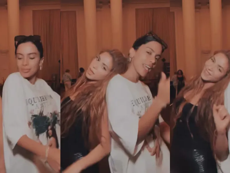 Anitta confirma participação no show de Shakira no Rio e mostra ensaio