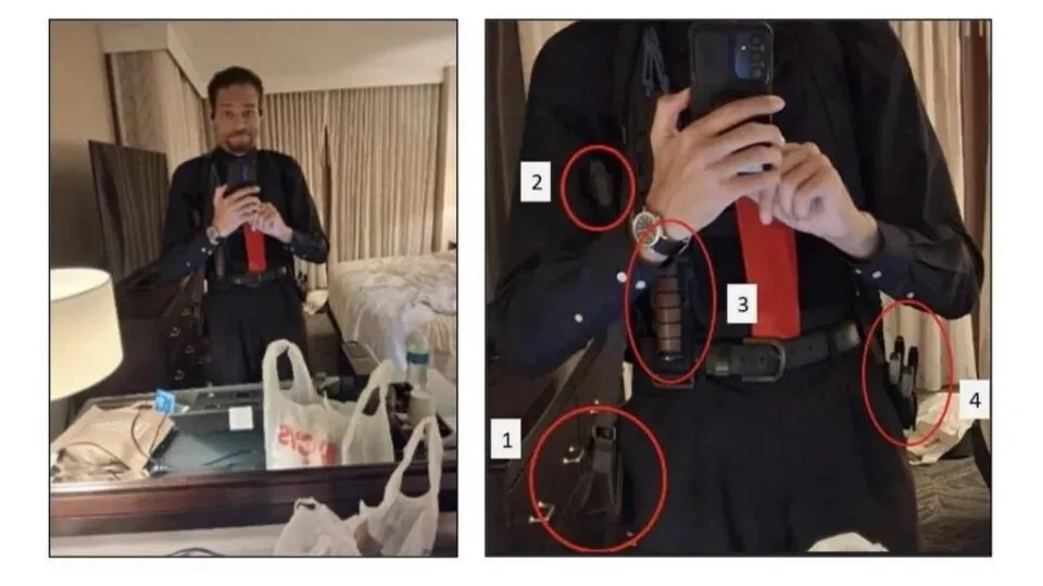 Antes de ataque em jantar com Trump, atirador tirou ‘selfie’ com armas