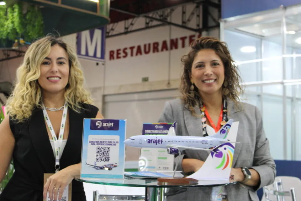 Arajet sorteia passagens na WTM-LA e reforça aposta no Brasil; veja os detalhes