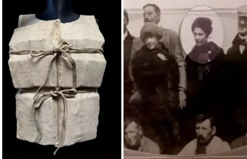 Colete de sobrevivente do Titanic é leiloado por R$ 4,5 milhões; veja a peça