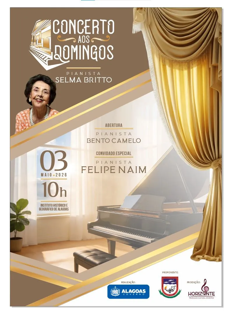 Concerto aos Domingos celebra a música erudita com encontro de gerações