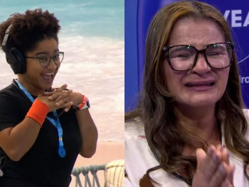 Dinâmica do Anjo faz Milena reencontrar a mãe dentro da casa do BBB 26; veja o momento