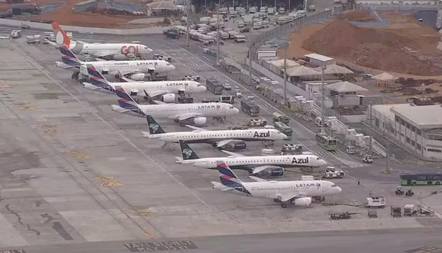 Falha no controle de tráfego aéreo impacta aeroportos do país