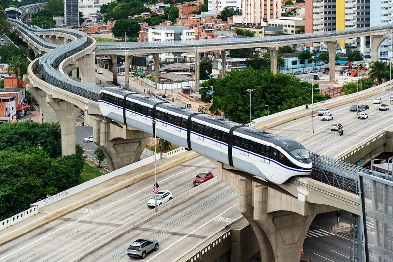 Inauguração da Linha 17-Ouro do monotrilho em São Paulo