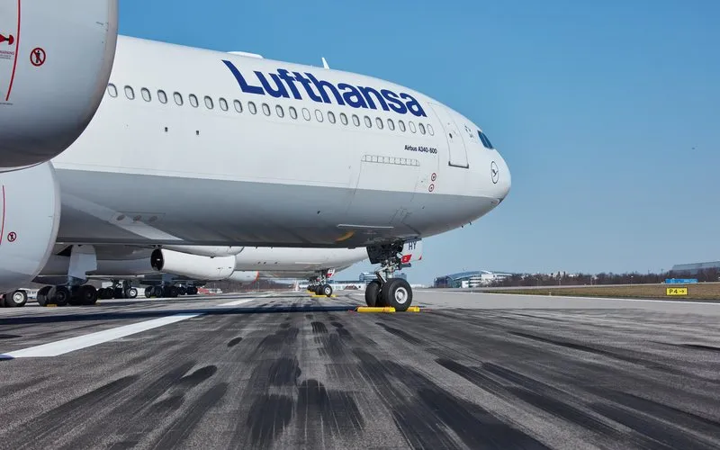 Mais um Airbus A340 da Lufthansa será desmontado