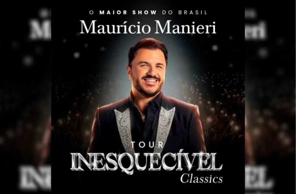 Maurício Manieri traz a Aracaju a turnê ‘Inesquecível Classics’ em agosto