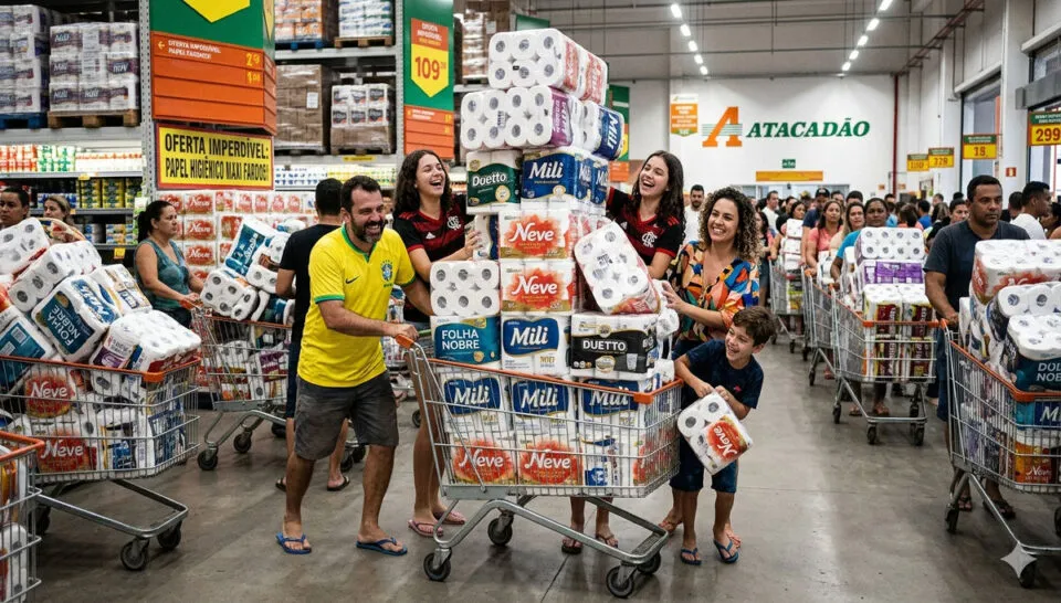 Por que o brasileiro se tornou obcecado com o papel higinico e abandonou o bid?