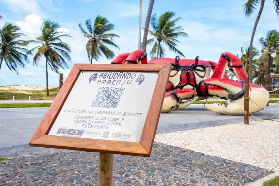 Projeto com QR Codes oferece autoguiamento turístico em Aracaju para moradores e visitantes
