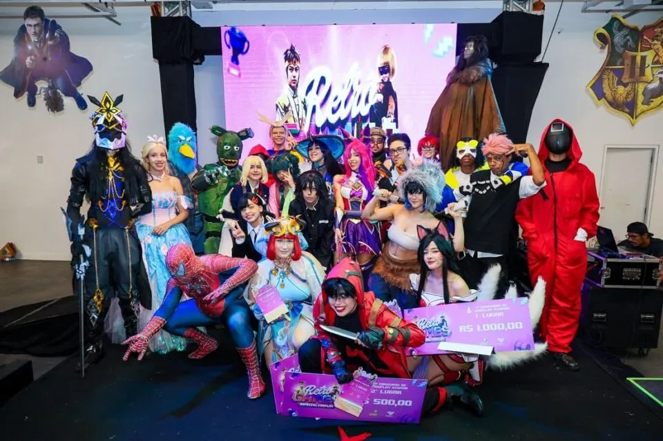 Retrô Games leva cultura geek, fliperamas e competições ao RioMar neste fim de semana