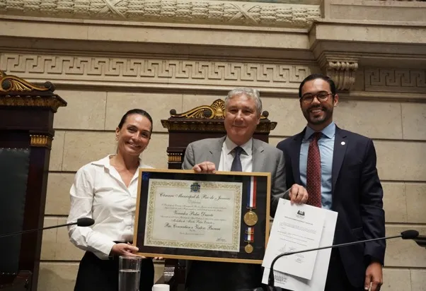 Visit Rio recebe Medalha Pedro Ernesto e reforça protagonismo no turismo carioca