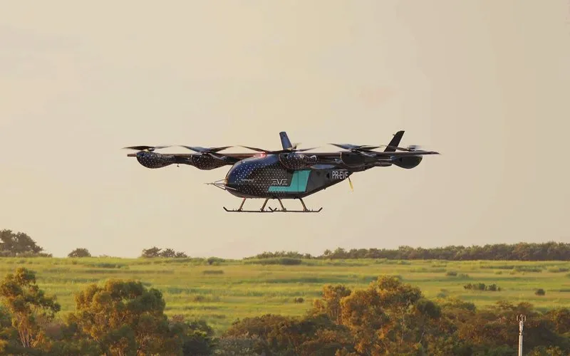 eVTOL de subsidiária da Embraer completa 50 voos
