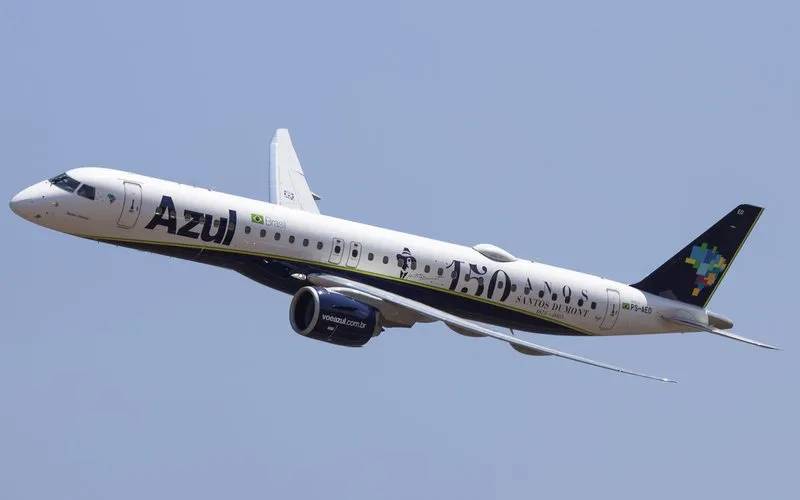 Azul voará do aeroporto de Congonhas para Cuiabá