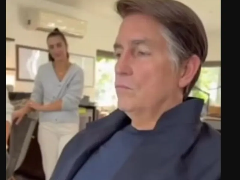Brasileiros ‘invadem’ redes de ator que interpreta Bolsonaro após áudios de Flávio