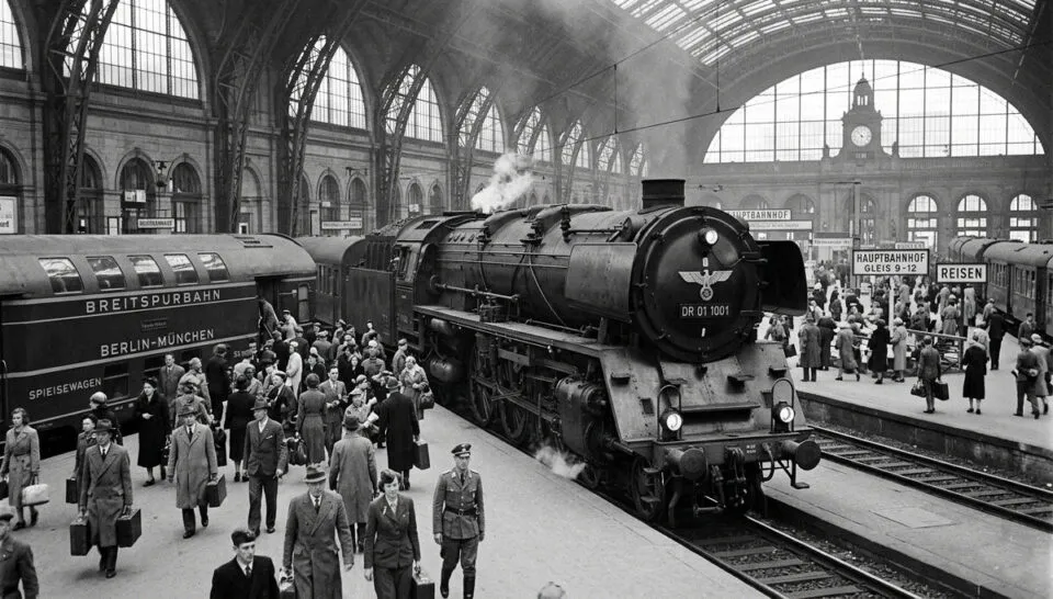 Em sua megalomania Hitler planejava construir uma ferrovia monstruosa
