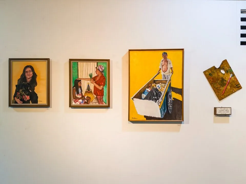 Exposição ‘Um Olhar Sobre Gentes’ segue aberta até 19 de junho na Galeria J. Inácio
